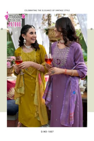 MYSTIC 9 JUHI VOL 1 GAJJI SILK EMBROIDERY KURTI 10.jpg