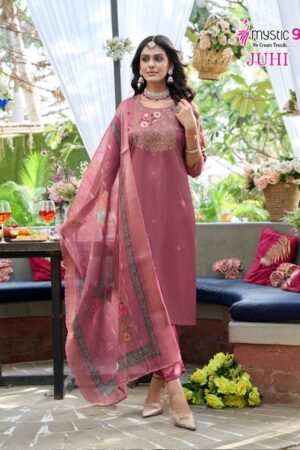 MYSTIC 9 JUHI VOL 1 GAJJI SILK EMBROIDERY KURTI 4.jpg