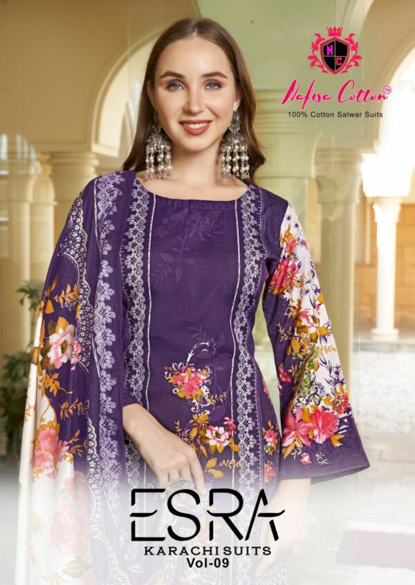 NAFISA COTTON ESRA VOL 9 COTTON KARACHI SUITS 7.jpg