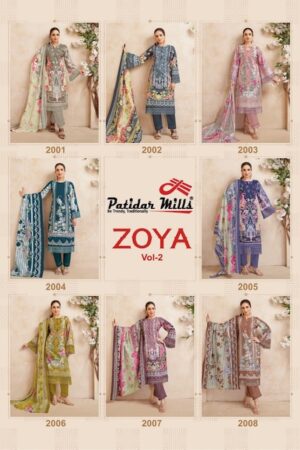 PATIDAR MILLS ZOYA VOL 2 LAWN KARACHI SUITS SUPPLIER 14.jpg