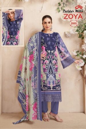 PATIDAR MILLS ZOYA VOL 2 LAWN KARACHI SUITS SUPPLIER 4.jpg