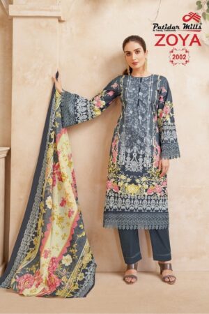 PATIDAR MILLS ZOYA VOL 2 LAWN KARACHI SUITS SUPPLIER 5.jpg