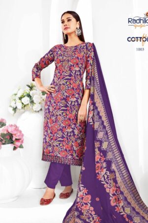 RADHIKA LIFESTYLE COTTON CRAFT VOL 1 KURTIS CATALOG 3.jpg