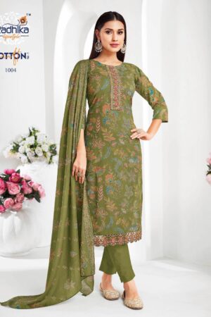 RADHIKA LIFESTYLE COTTON CRAFT VOL 1 KURTIS CATALOG 4.jpg