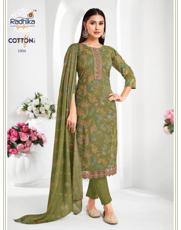 RADHIKA LIFESTYLE COTTON CRAFT VOL 1 KURTIS CATALOG 4.jpg
