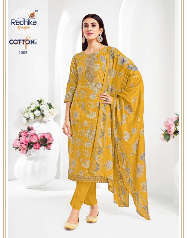 RADHIKA LIFESTYLE COTTON CRAFT VOL 1 KURTIS CATALOG 6.jpg