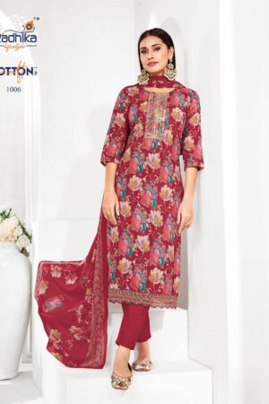 RADHIKA LIFESTYLE COTTON CRAFT VOL 1 KURTIS CATALOG 8.jpg