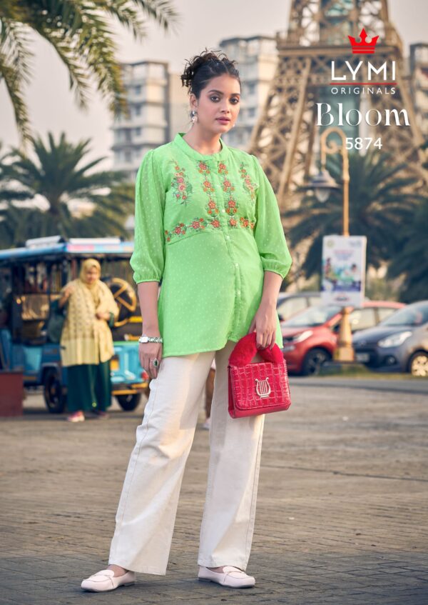 RANGOON BLOOM GEORGETTE EMBROIDERY SHORT KURTI 6.jpg