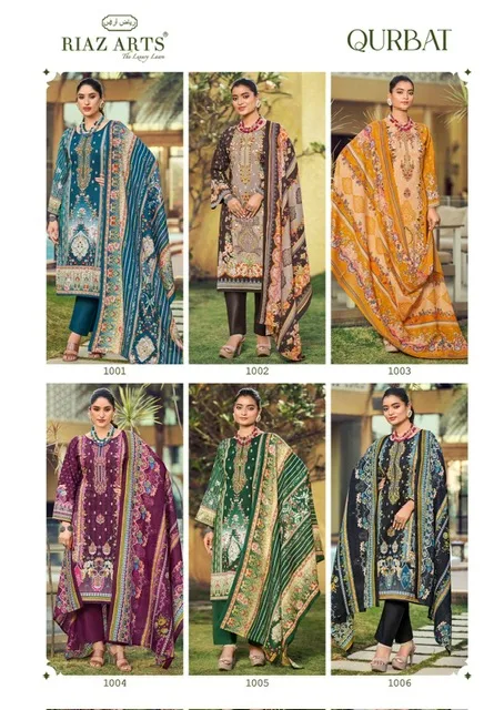 RIAZ ARTS QURBAT PURE LAWN KARACHI SUITS 10.jpg