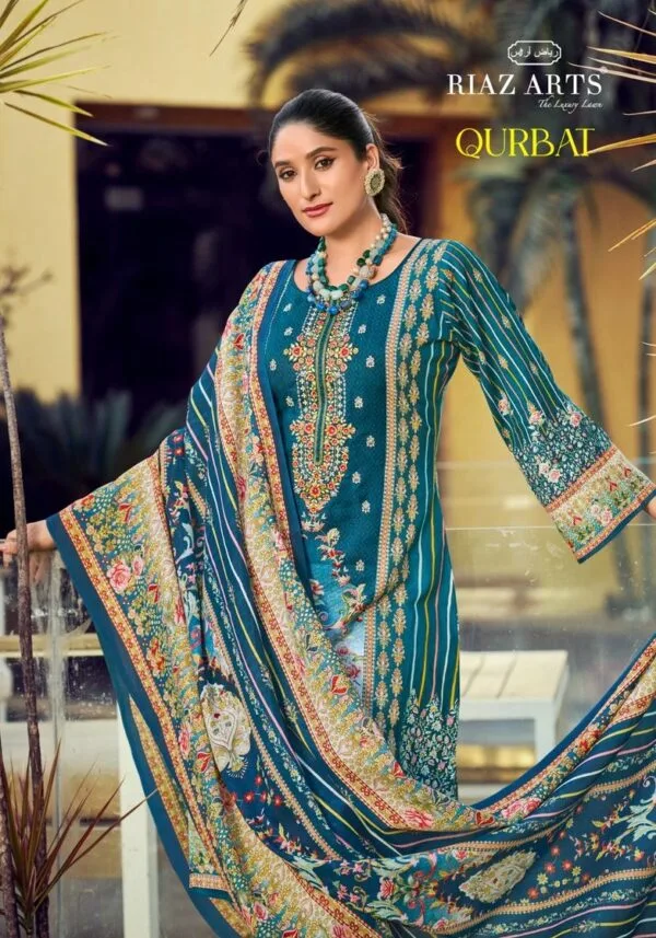 RIAZ ARTS QURBAT PURE LAWN KARACHI SUITS 9.jpg