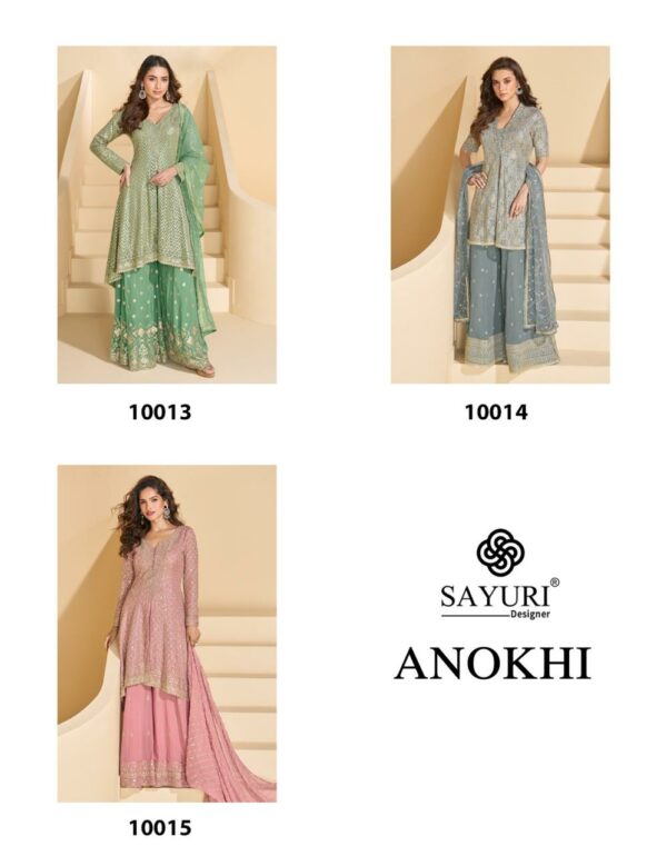 SAYURI DESIGNER ANOKHI REAL GEORGETTE FANCY SUITS 11.jpg