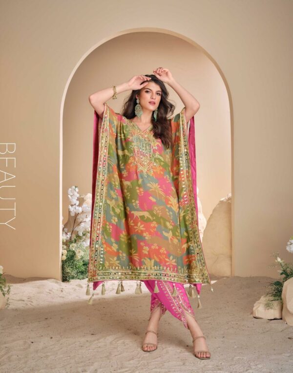 SAYURI DESIGNER JHOOMAR NX VISCOSE SILK KAFTAN 4.jpg