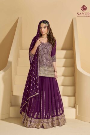 SAYURI DESIGNER MADHUBALA REAL GEORGETTE SUITS 1.jpg