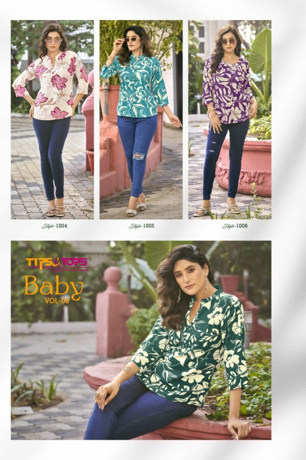 TIPS TOPS BABY VOL 6 RAYON PRINT SHORT KURTI 2 1.jpg