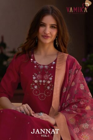 VAMIKA JANNAT VOL 1 HEAVY VISCOSE SILK FANCY SUITS 5.jpg