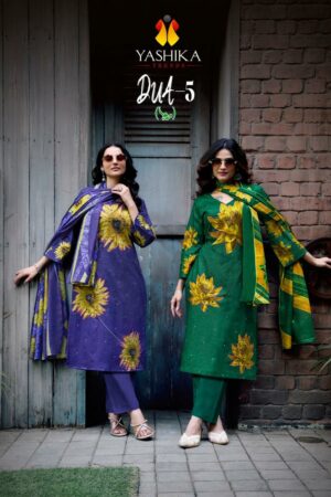 YASHIKA TRENDS DUA VOL 5 COTTON HAND WORK SUITS 9.jpg