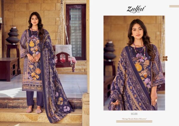 ZULFAT DESIGNER SANGINI VOL 6 JAM COTTON SUITS 8.jpg