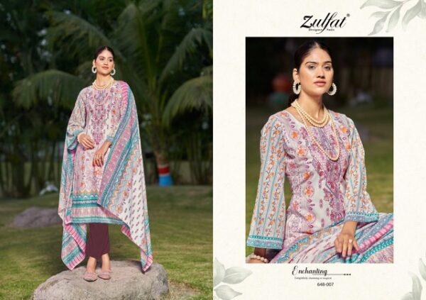 ZULFAT GULNAAZ VOL 3 PURE COTTON EMBROIDERY SUITS 8.jpg