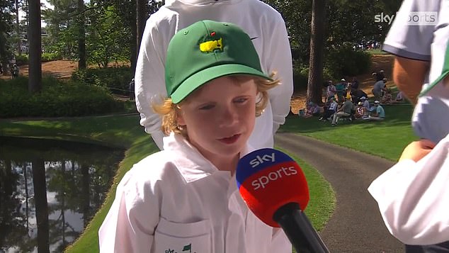 The NEW star of the Masters! British star Tommy Fleetwood's adorable son, 7, wins hearts of golf fans with 'cutest interview ever' at Augusta National Rehmat Boutique 97130289 14593517 image a 55 1744292565714.jpg