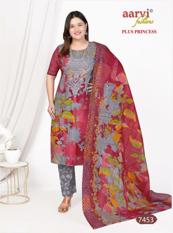 AARVI FASHION PLUS PRINCESS VOL 4 COTTON SUITS 11.jpg