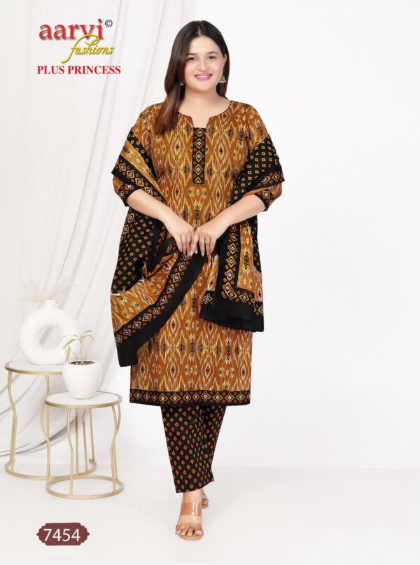 AARVI FASHION PLUS PRINCESS VOL 4 COTTON SUITS 12.jpg