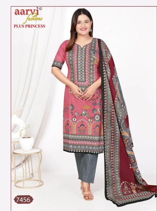 AARVI FASHION PLUS PRINCESS VOL 4 COTTON SUITS 14.jpg