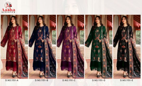 AASHA DESIGNER D.NO 1151 PAKISTANI SUITS SUPPLIER 4 1.jpg