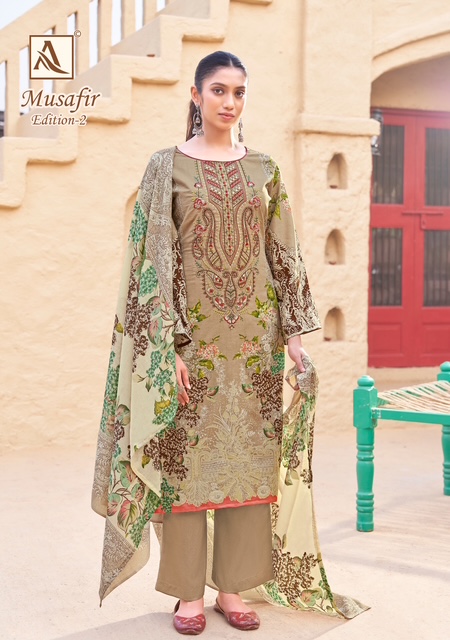 ALOK SUIT MUSAFIR VOL 2 COTTON EMBROIDERY SUITS 1.jpg