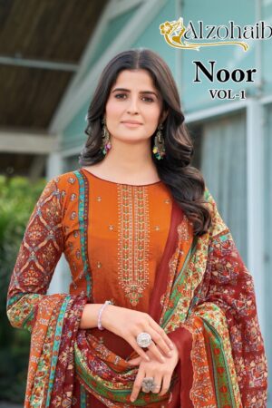 ALZOHAIB NOOR VOL 1 COTTON PRINTED PAKISTANI SUITS 1.jpg