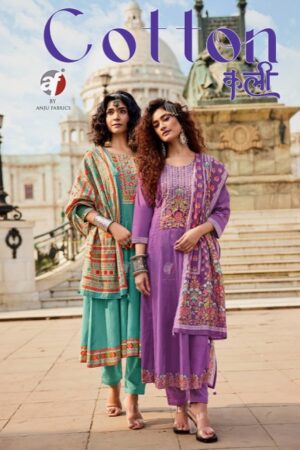 ANJU FABRICS COTTON KALI ANARKALI READYMADE KURTI 7.jpg