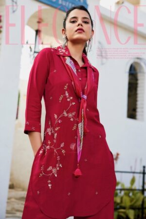 ANJU FABRICS FUSION VOL 5 DESIGNER KURTI WITH SCARF 2.jpg