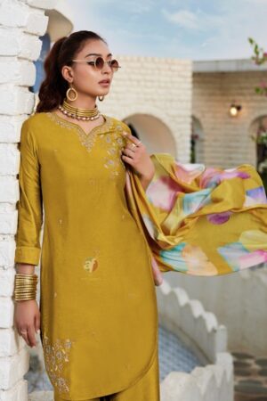 ANJU FABRICS FUSION VOL 5 DESIGNER KURTI WITH SCARF 8.jpg