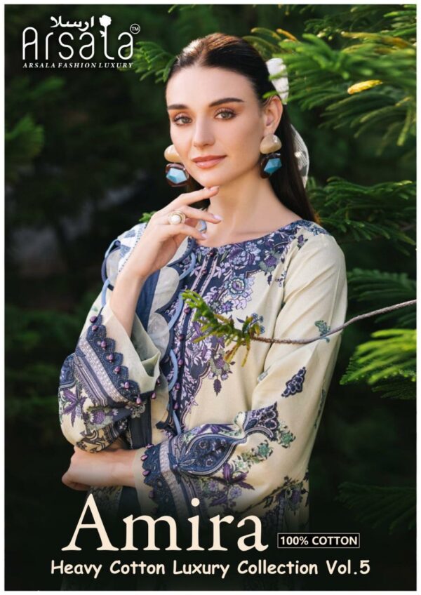 ARSALA AMIRA VOL 5 COTTON KARACHI SUITS CATALOGUE 1.jpg