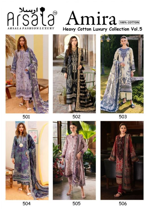 ARSALA AMIRA VOL 5 COTTON KARACHI SUITS CATALOGUE 14.jpg
