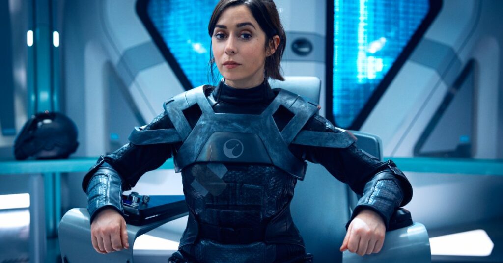 Black Mirror Season 7: 'USS Callister' Sequel Delivers Rehmat Boutique Black Mirror USS Callister Into Infinity Cristin Milioti.jpg