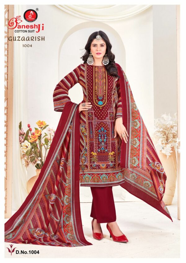 GANESH JI GUZAARISH VOL 1 COTTON PRINTED SUITS 4.jpg