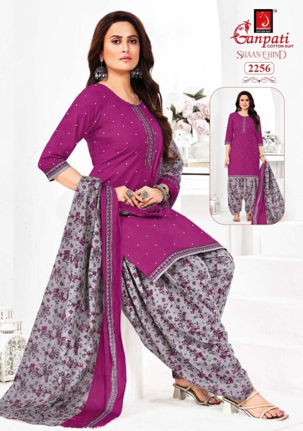 GANPATI SHAAN E HIND VOL 11 COTTON PRINTED SUITS 11.jpg