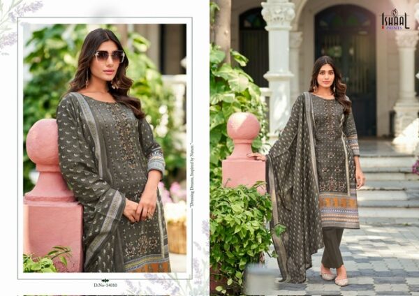 ISHAAL PRINTS EMBROIDERED VOL 14 COTTON SUITS 9.jpg