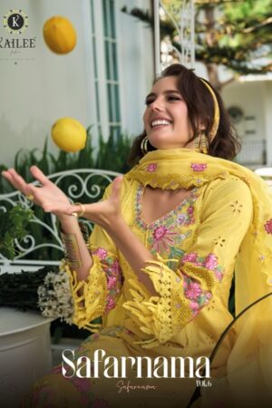 KAILEE FASHION SAFARANAMA VOL 6 PURE COTTON KURTI 1.jpg