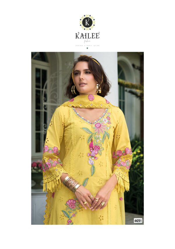 KAILEE FASHION SAFARANAMA VOL 6 PURE COTTON KURTI 4.jpg