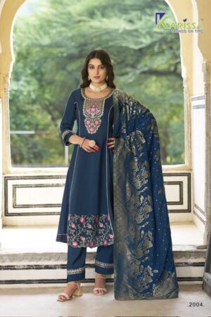 KARISSA KALISHA VOL 2 VISCOSE ROMAN SILK KURTI 5.jpg