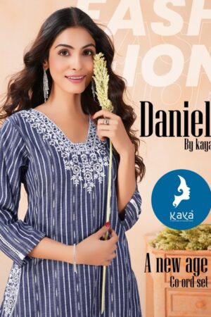 KAYA KURTI DANIEL DENIM CO ORD SET CATALOGUE 9.jpg
