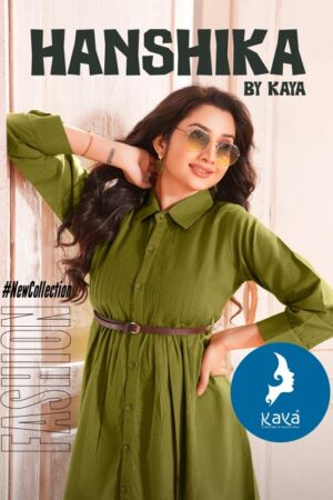 KAYA KURTI HANSHIKA COTTON TOP WITH BELT CATALOGUE 1.jpg
