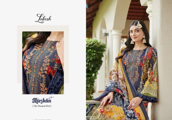 LOKESH MUSKAN COTTON PAKISTANI SUITS CATALOGUE 4.jpg