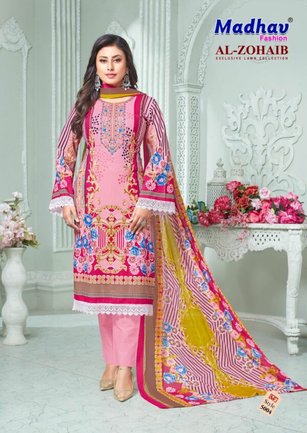 MADHAV FASHION AL ZOHAIB VOL 5 LAWN SUITS SUPPLIER 3.jpg