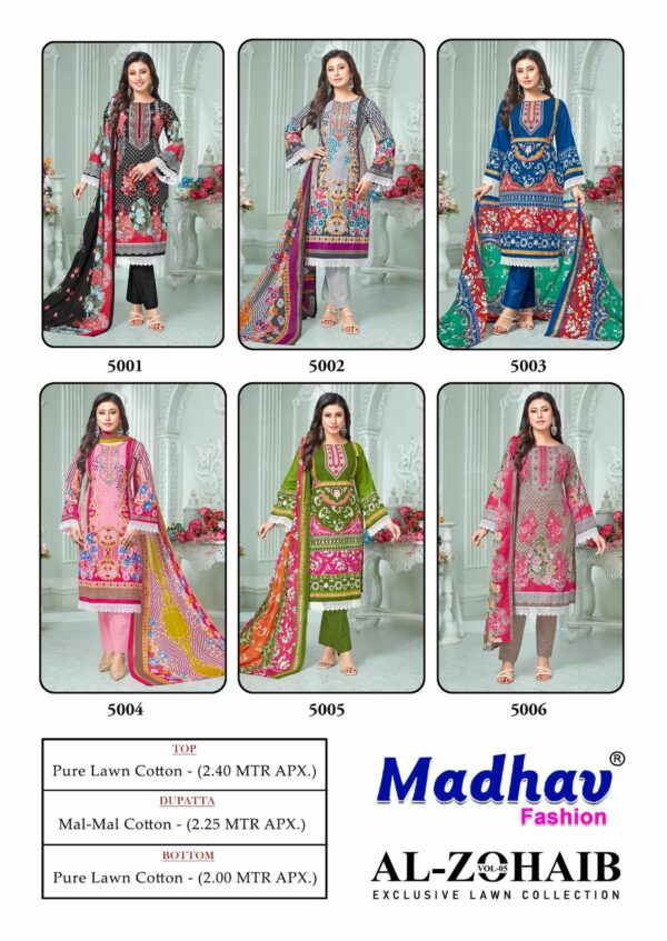 MADHAV FASHION AL ZOHAIB VOL 5 LAWN SUITS SUPPLIER 6.jpg
