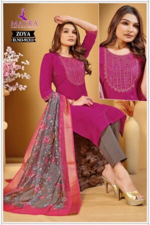 MAYRA FASHION ZOYA SIMMER SILK READYMADE KURTI 3.jpg
