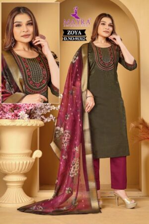 MAYRA FASHION ZOYA SIMMER SILK READYMADE KURTI 4.jpg