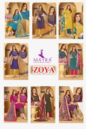 MAYRA FASHION ZOYA SIMMER SILK READYMADE KURTI 6.jpg