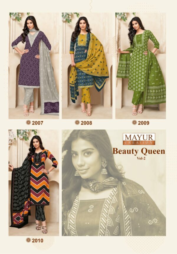 MAYUR BEAUTY QUEEN VOL 2 COTTON PRINTED SUITS 10.jpg